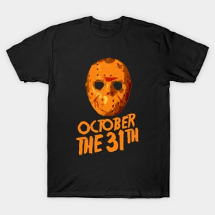 October 31th Halloween Horror Movie T-Shirt